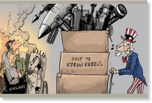 ship to syrian rebels