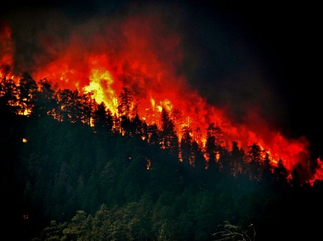 Click to enlarge Wildfires