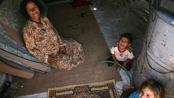 Syrian-Kurdish refugee family
