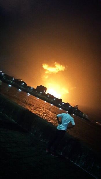 submarine explosion