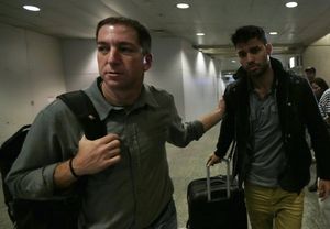Click to enlarge Glenn Greenwald, David Miranda