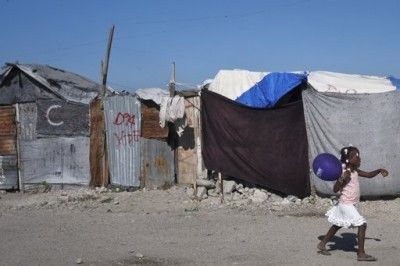 Displacement camp, Haiti