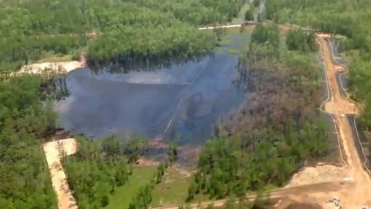 Louisiana sinkhole