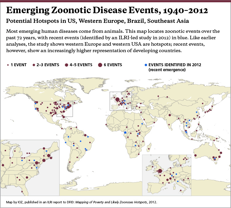 Click to enlarge Global outbreak