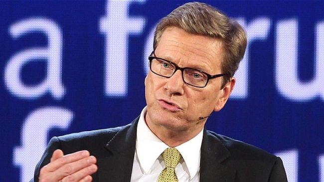 German Foreign Minister Guido Westerwelle 