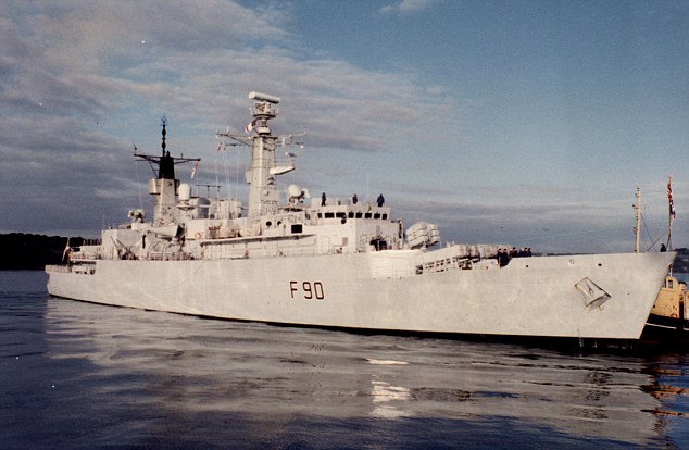 HMS Brilliant Navy ship