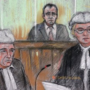Click to enlarge Michael Le Vell in court