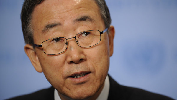 UN Secretary General Ban Ki-moon