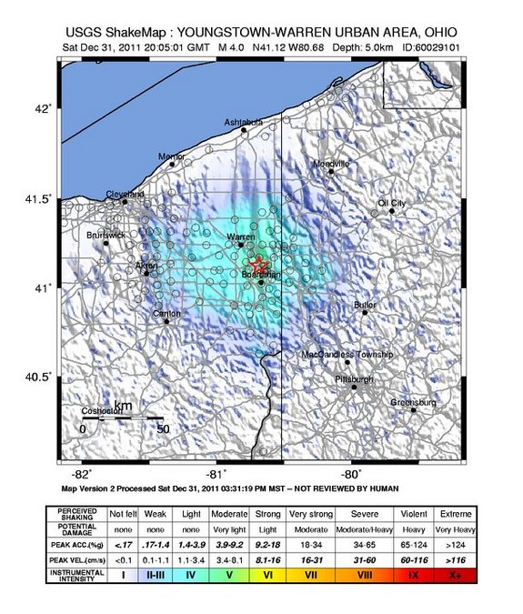 Click to enlarge Fracking and earthquakes