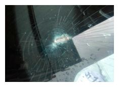 Shattered Windscreen