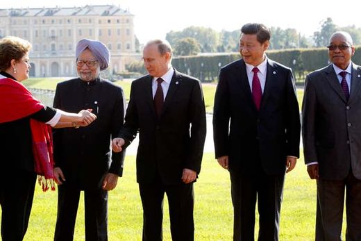 Click to enlarge BRICS leaders at G20 Summit