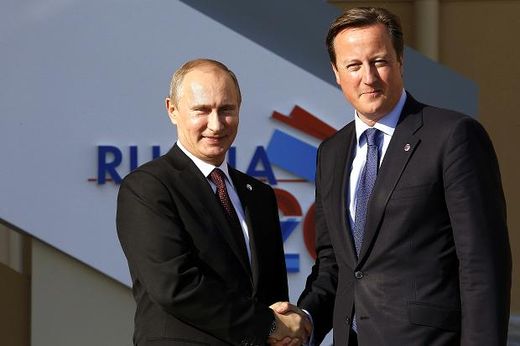 Putin and Cameron