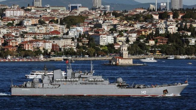 Russian navy ship