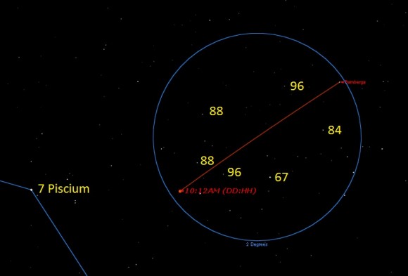 Click to enlarge Asteroid Bamberga_4