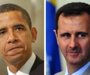 Obama Assad