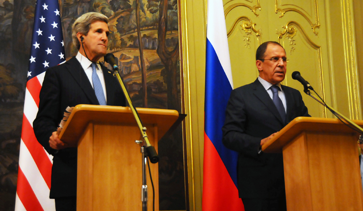Kerry and Lavrov in Geneva