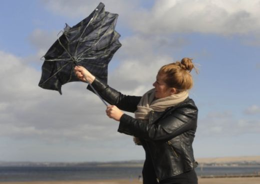 high winds