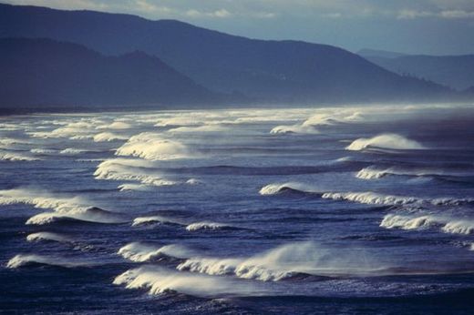 Stormy seas