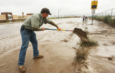 Click to enlarge flooding issues near Herrriman High