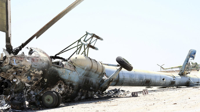 Syrian Army helicopter
