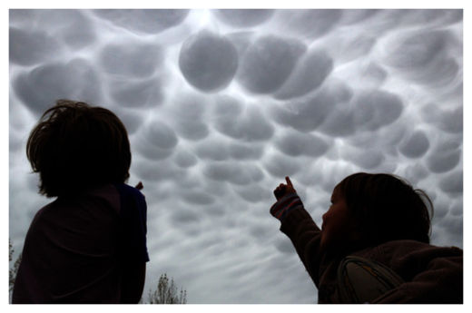 Click to enlarge Unusual Clouds