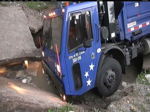 Sinkhole St. Louis