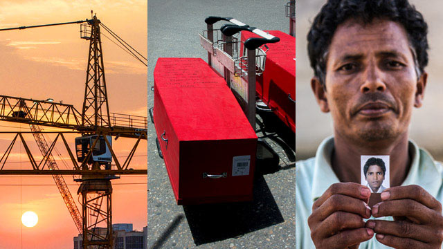 Click to enlarge Qatar's world cup slaves