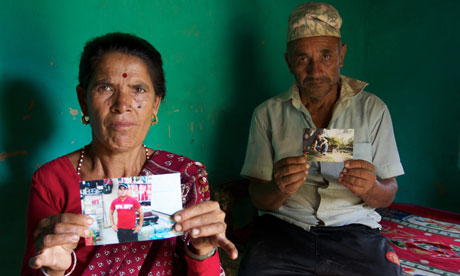 Parents of dead workers