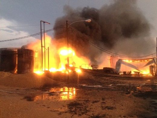 salt plant explosion fayette county