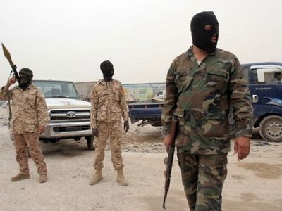 Click to enlarge Libyan thugs
