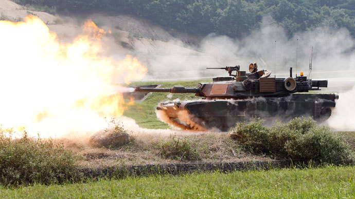 US army tank
