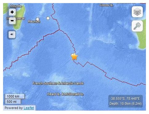 Amsterdam Island Quake_041013
