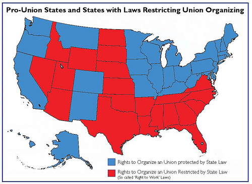 Click to enlarge labor unions