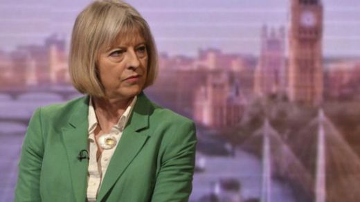 British Home Secretary Theresa May