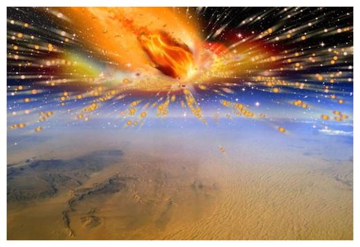 Exploding Comet