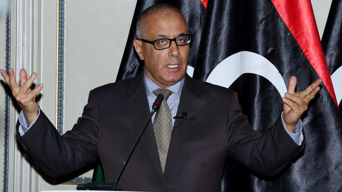 Libyan Prime Minister Ali Zeidan