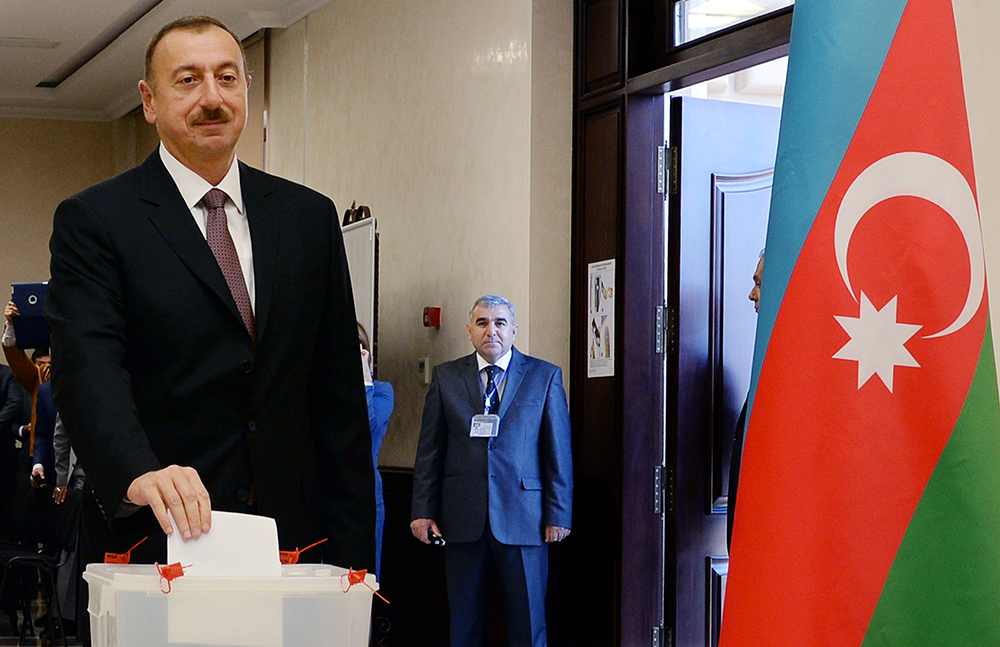 Azerbaijani President Ilham Aliyev 