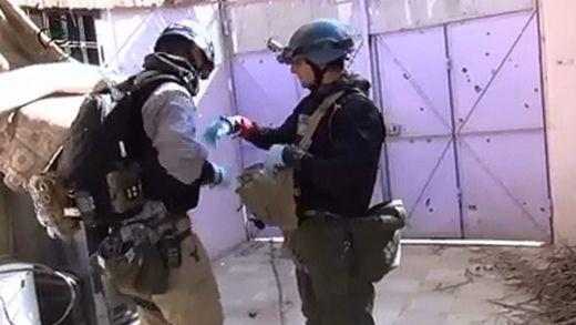 Chemical weapons inspectors