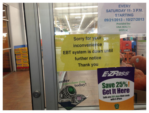 EBT Sign