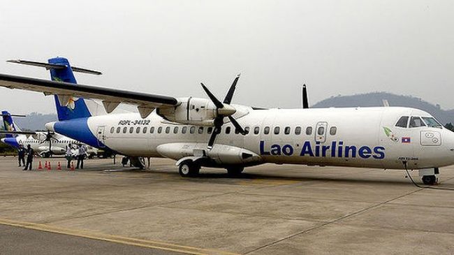 A Lao Airlines plane
