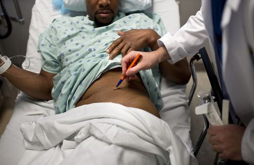 Click to enlarge kidney to remove