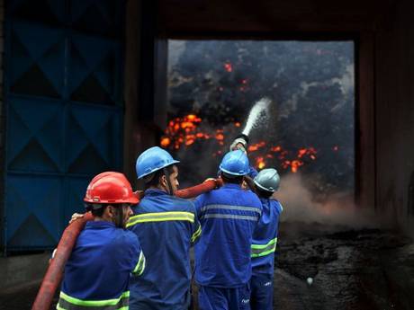 brazil sugar factory blaze