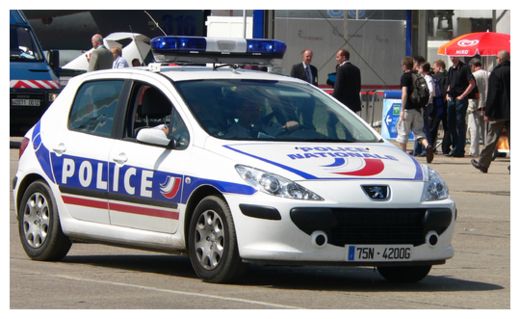 French Police Car