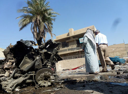 Click to enlarge Iraq car bomb