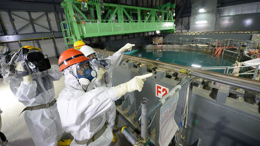 Click to enlarge Fukushima Dai-ichi nuclear power plant