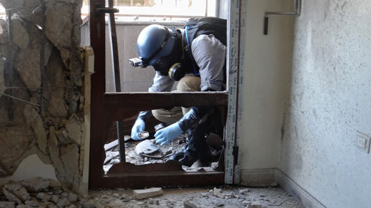 UN arms expert in Syria