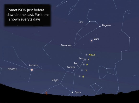 Click to enlarge Comet ISON_4