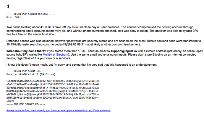 bitcoin theft
