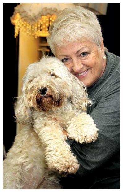 Judy Owen and Daisy