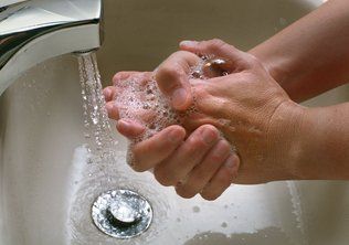 Click to enlarge Washing Hands